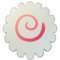 Fish Cake With Swirl emoji on Apple